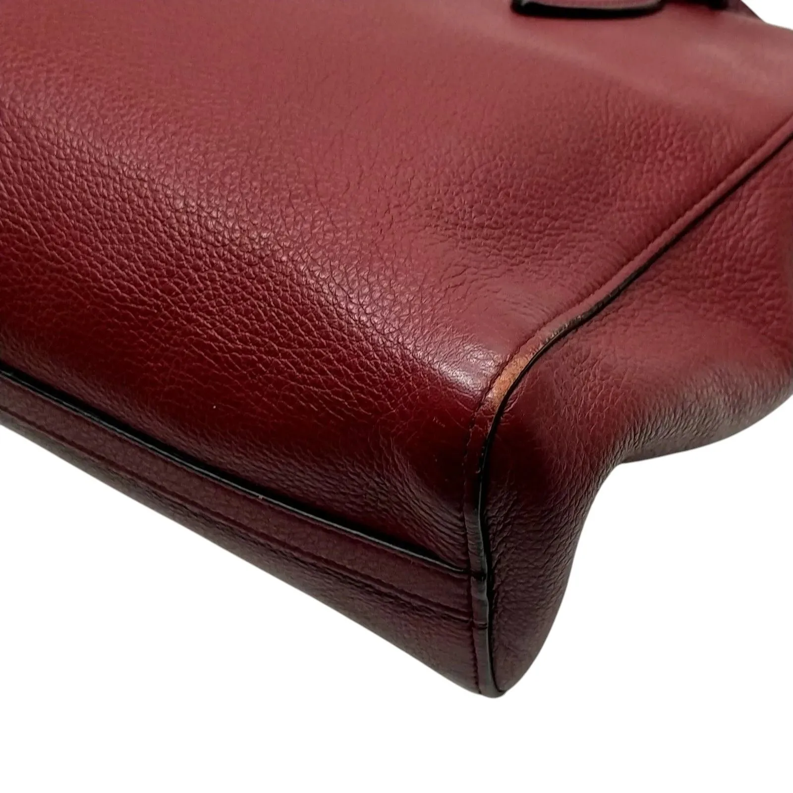 430425AZ (X6) Prada Crossbody Bag Brown Leather