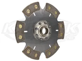 9" 6 Puck Clutch Discs VW 13/16x24 Spline