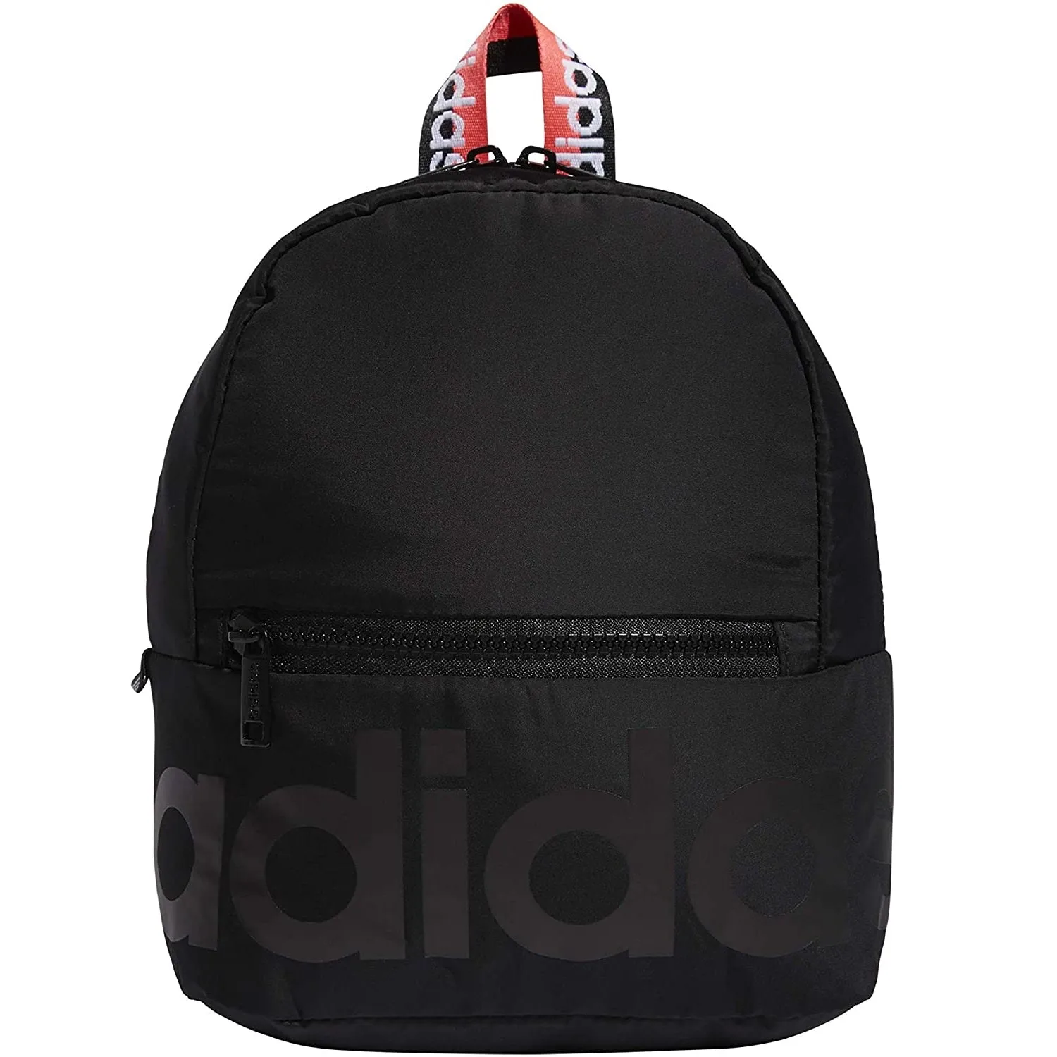 Adidas Linear Mini Backpack | Black/Signal Pink/White