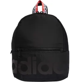 Adidas Linear Mini Backpack | Black/Signal Pink/White