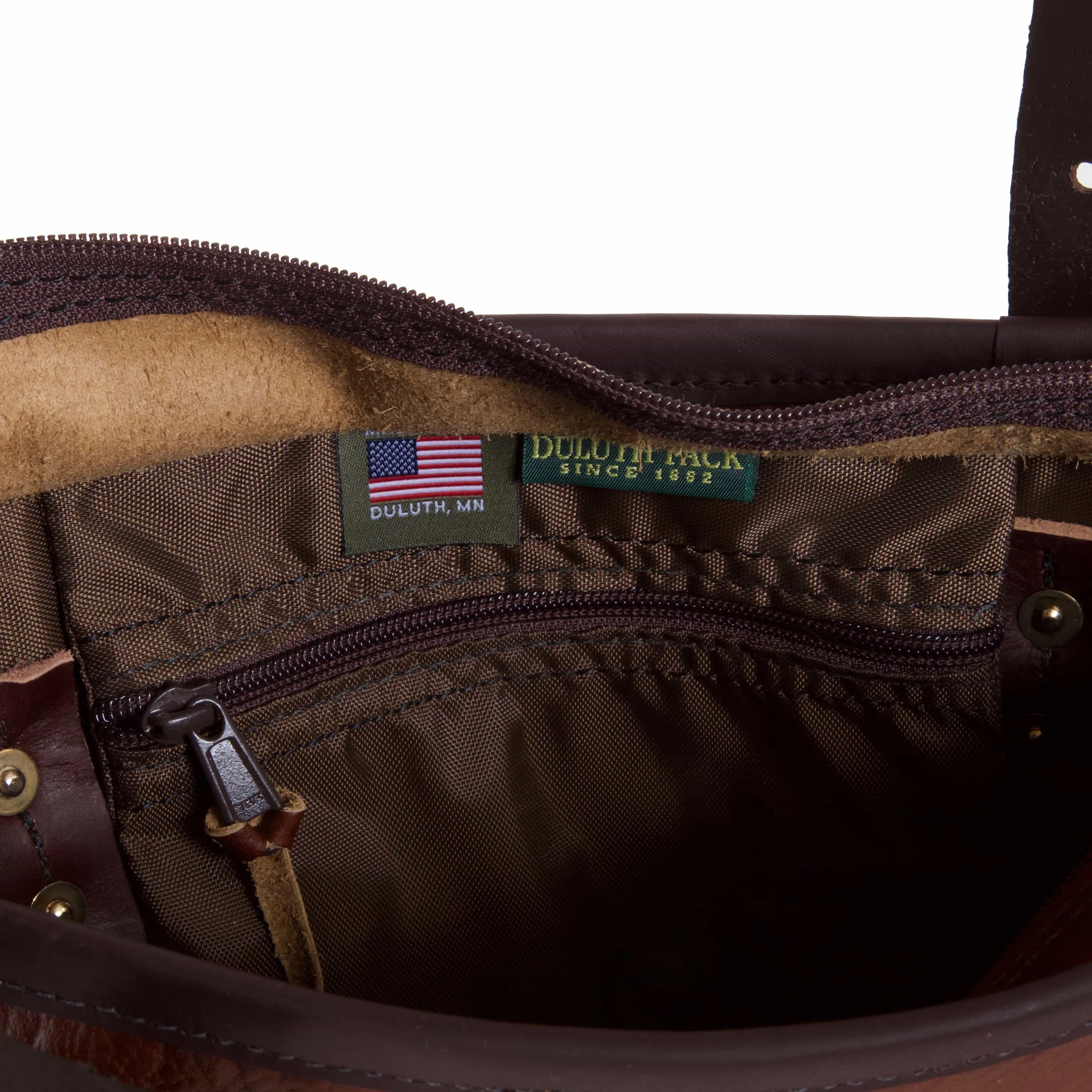 Bison Leather Lakewalk Tote - In stock and ready to ship