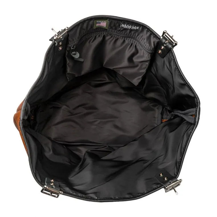 Bison Leather Lakewalk Tote - In stock and ready to ship