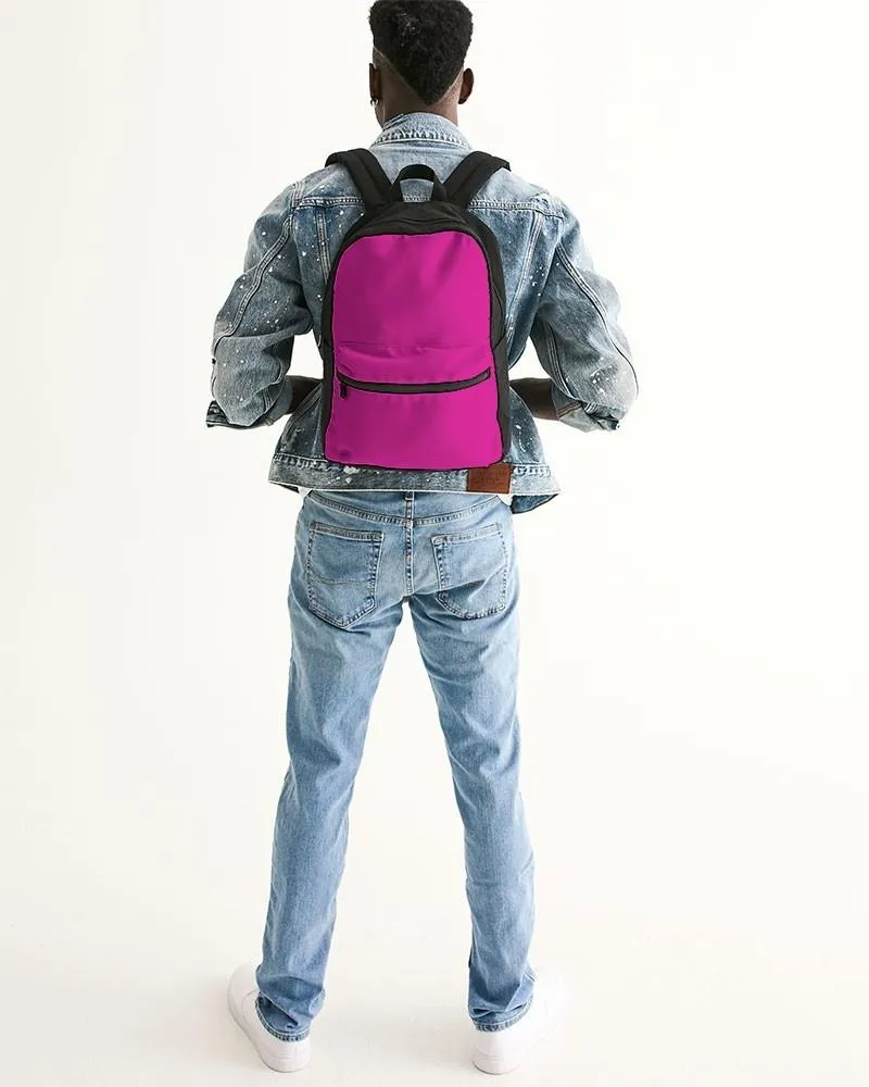 Bright Cool Magenta Canvas Backpack | Bright Pure Cool Magenta | C12M100Y0K0