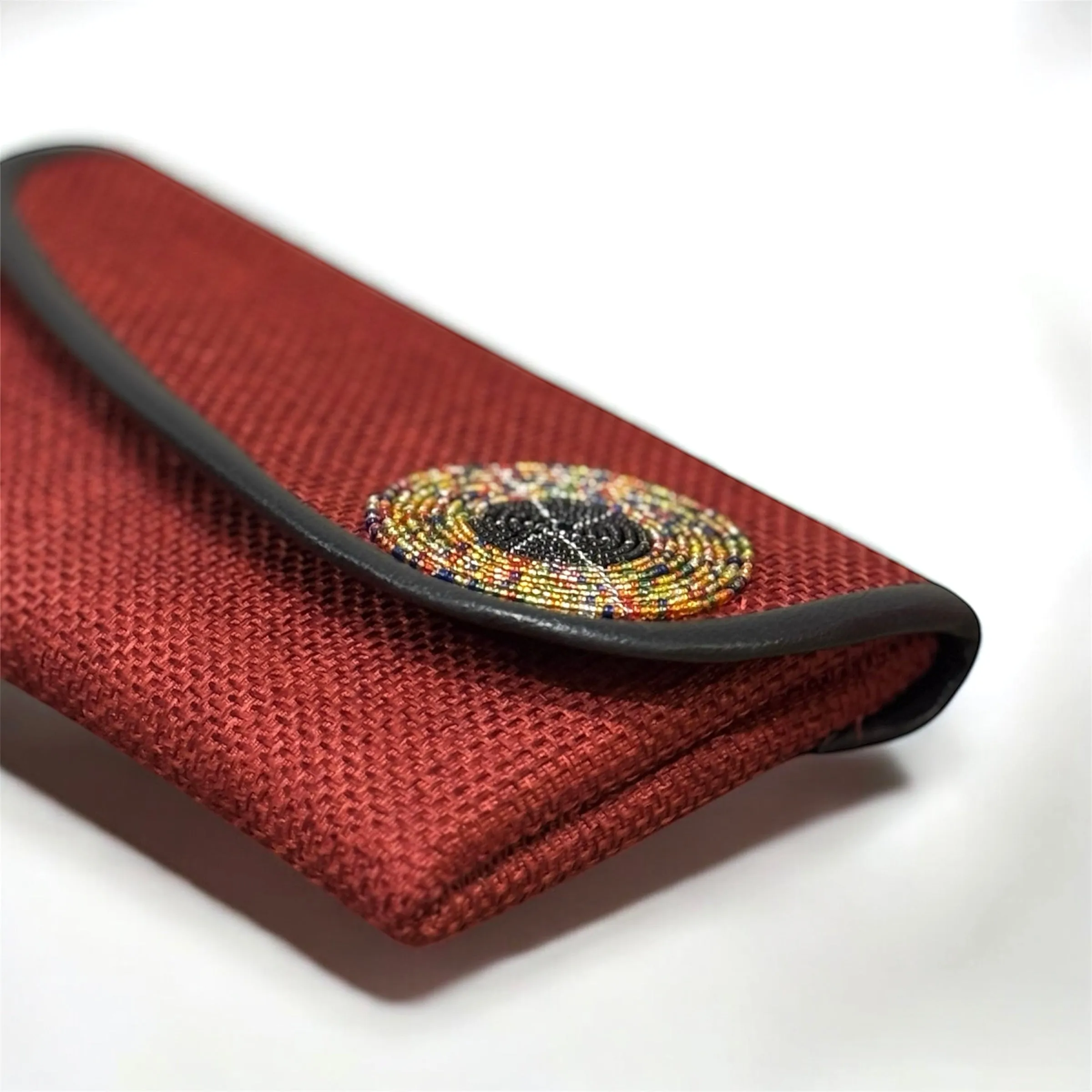 Burgundy Clutch