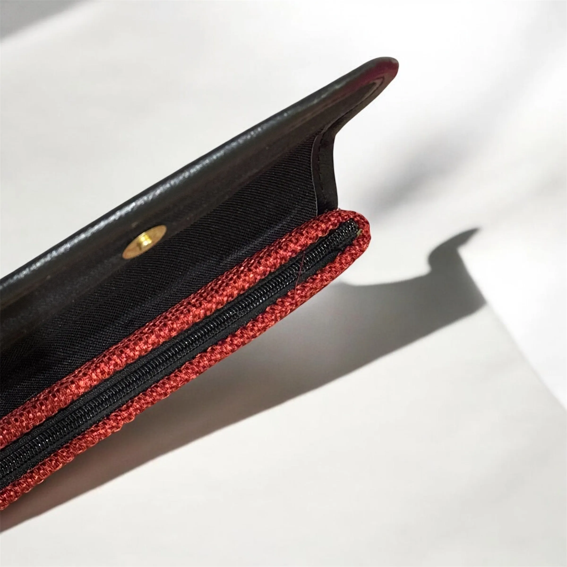 Burgundy Clutch