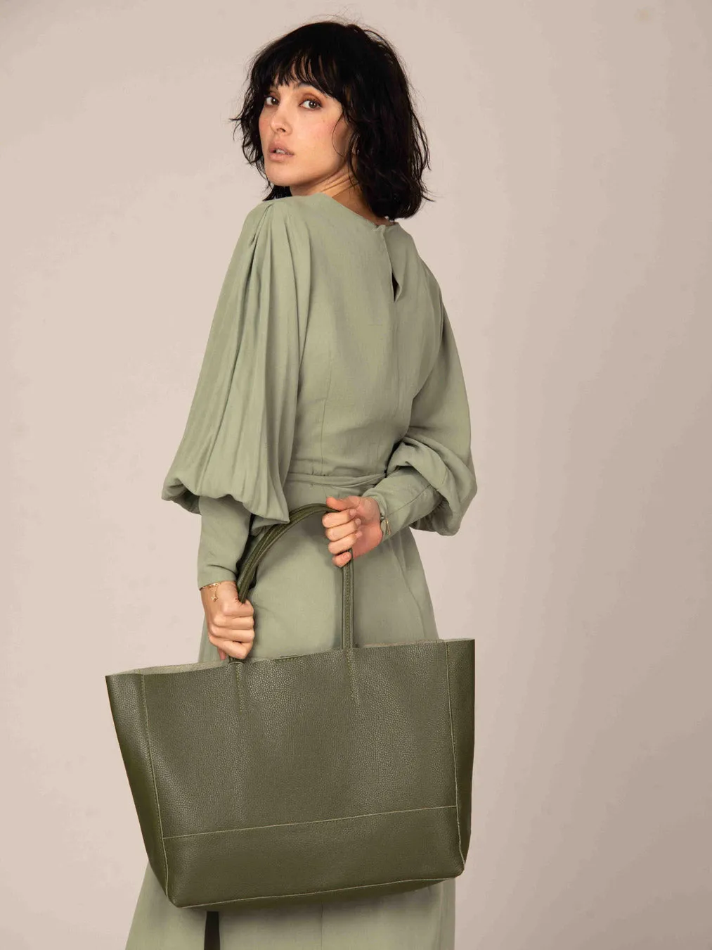 Carry-All Leather Tote