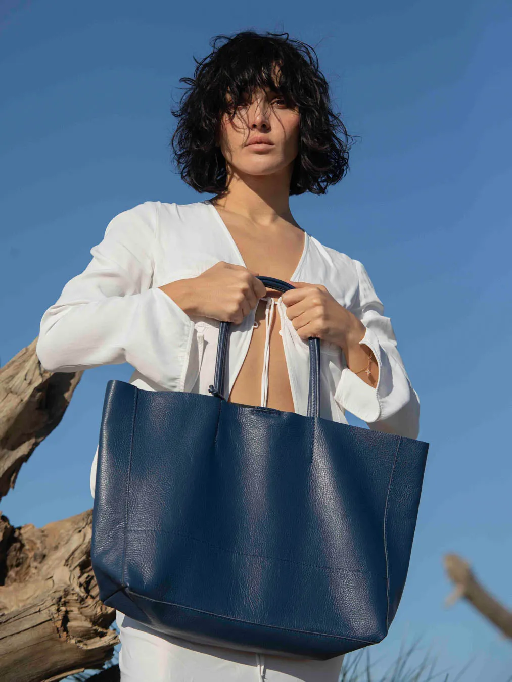 Carry-All Leather Tote