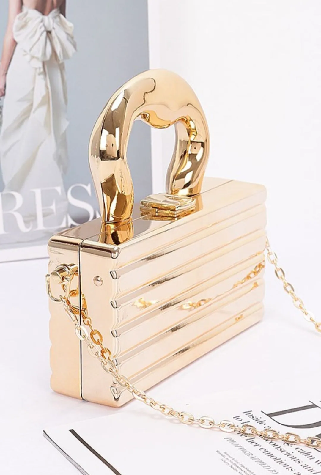 Cluth Metallic Gold