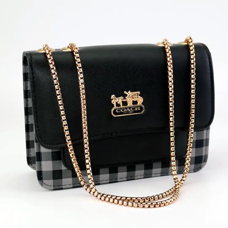 CO Check Bags Crossbody Leather Medium Side Bag #22