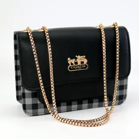 CO Check Bags Crossbody Leather Medium Side Bag #22
