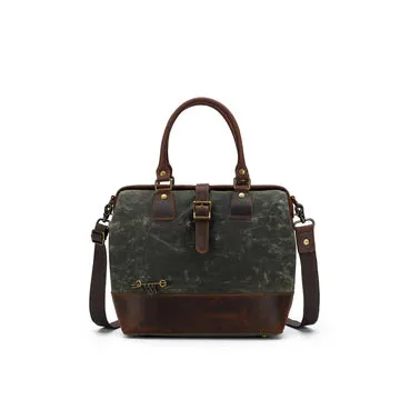 Della Q Maker's Canvas Satchel