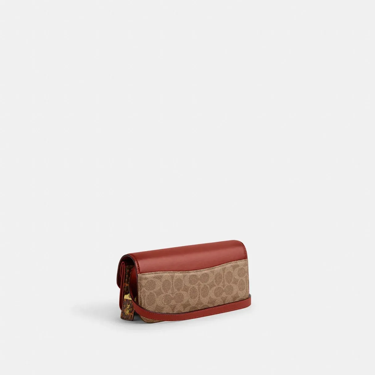 dol Bag 23 In Signature Canvas With Snakeskin Detail