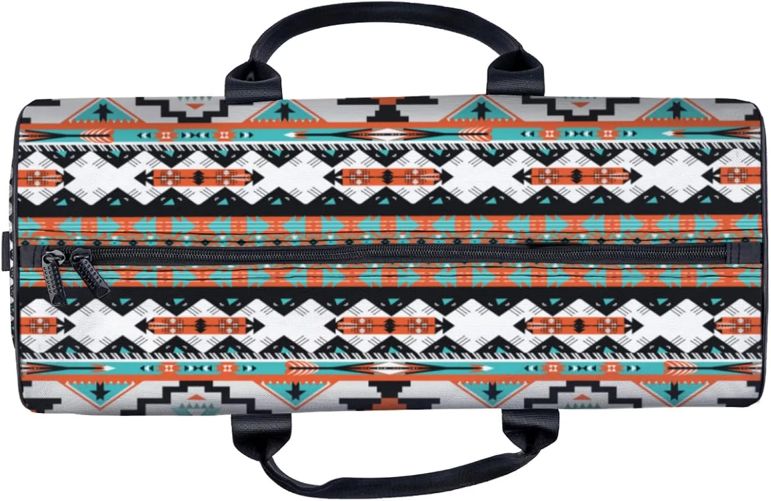 Ethnic Style Aztec Travel Duffel Bag for Woman Weekender Bag Man Tote Gym Bag Sport Gym Bag Hospital Bag for Labor and Delivery Overnight Bag Luggage Bag
