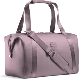 Fit & Fresh Premium Neoprene Weekender Bag With Trolley Sleeve - Large Overnight, Carry-on, Duffel, Gym, and Hospital Bag for Labor & Delivery