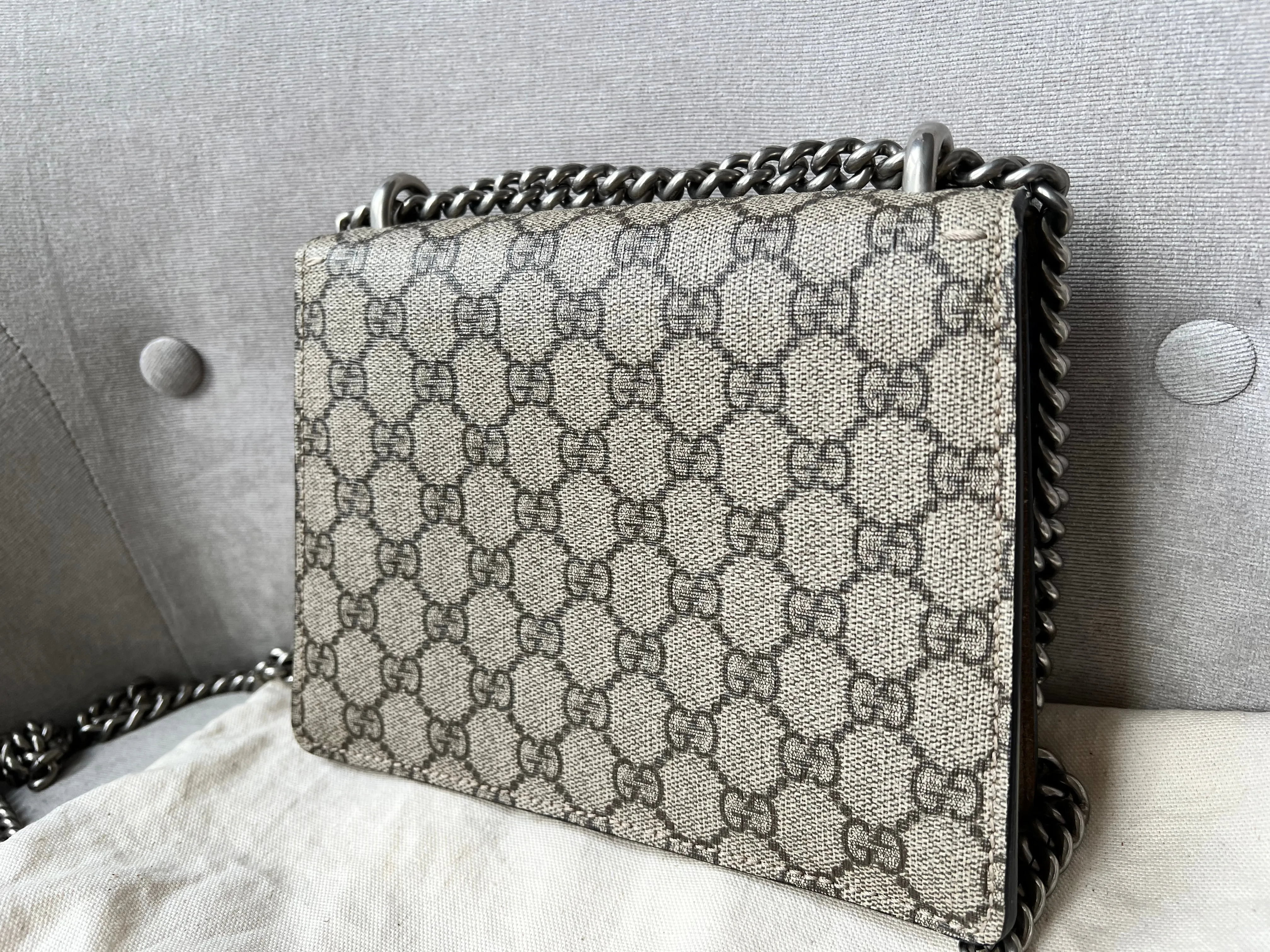 Gucci Dionysus GG Supreme Mini Shoulder Bag (RRP £1,890)