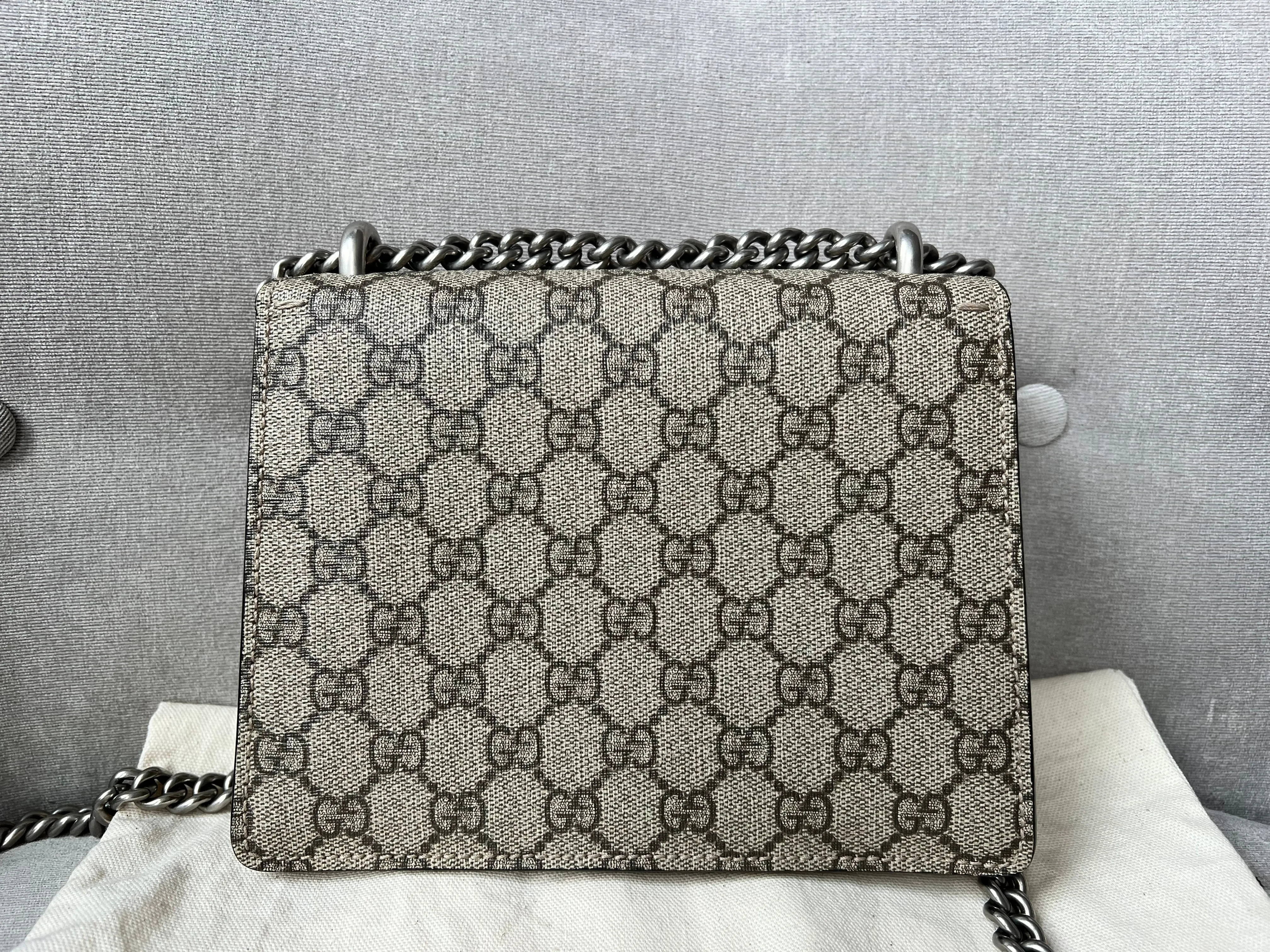 Gucci Dionysus GG Supreme Mini Shoulder Bag (RRP £1,890)