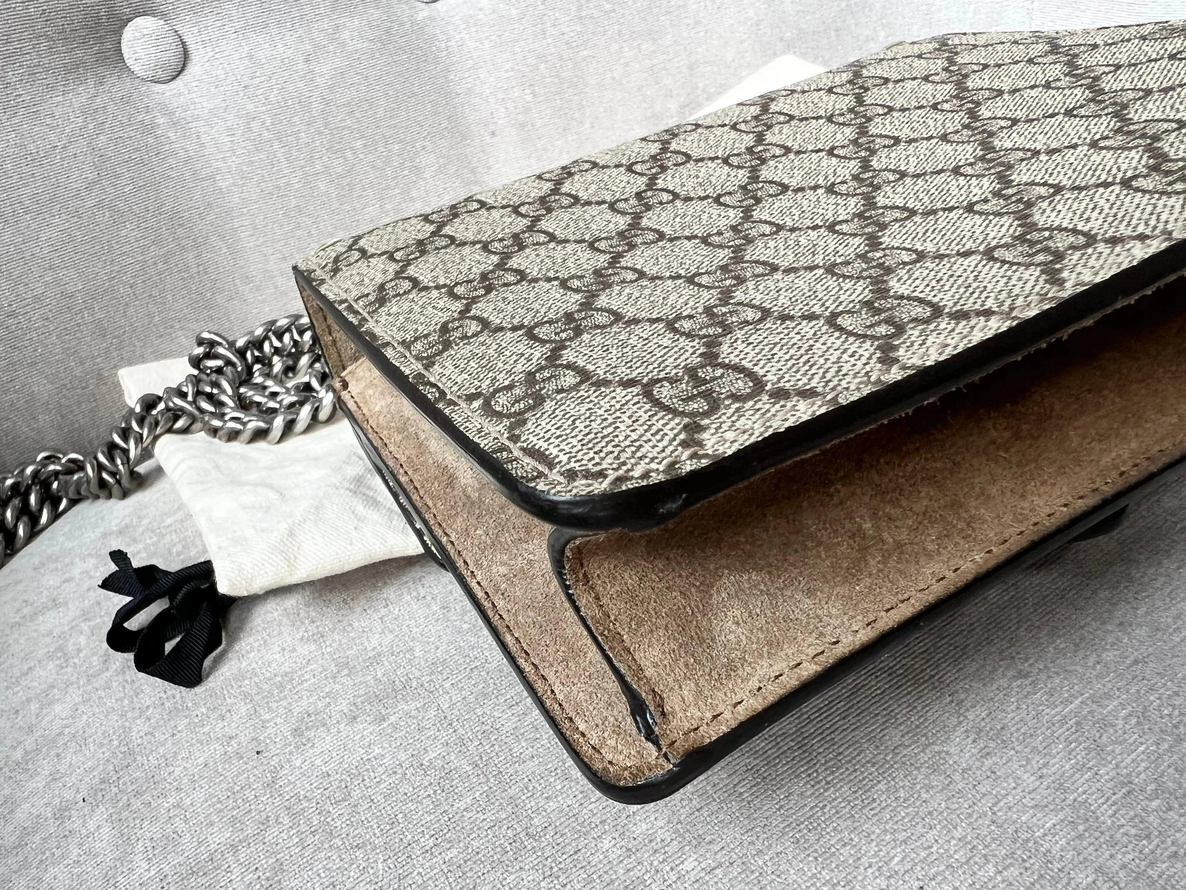 Gucci Dionysus GG Supreme Mini Shoulder Bag (RRP £1,890)