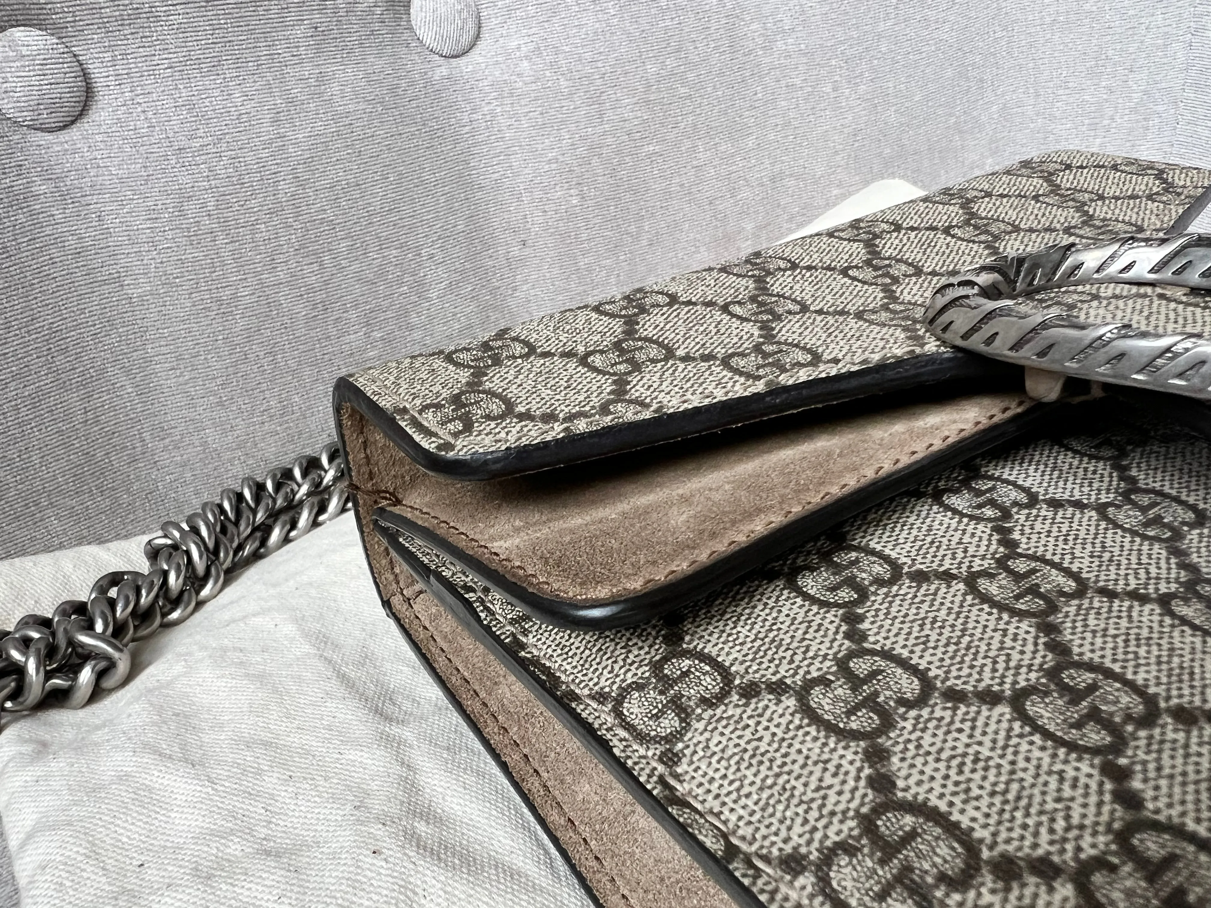 Gucci Dionysus GG Supreme Mini Shoulder Bag (RRP £1,890)