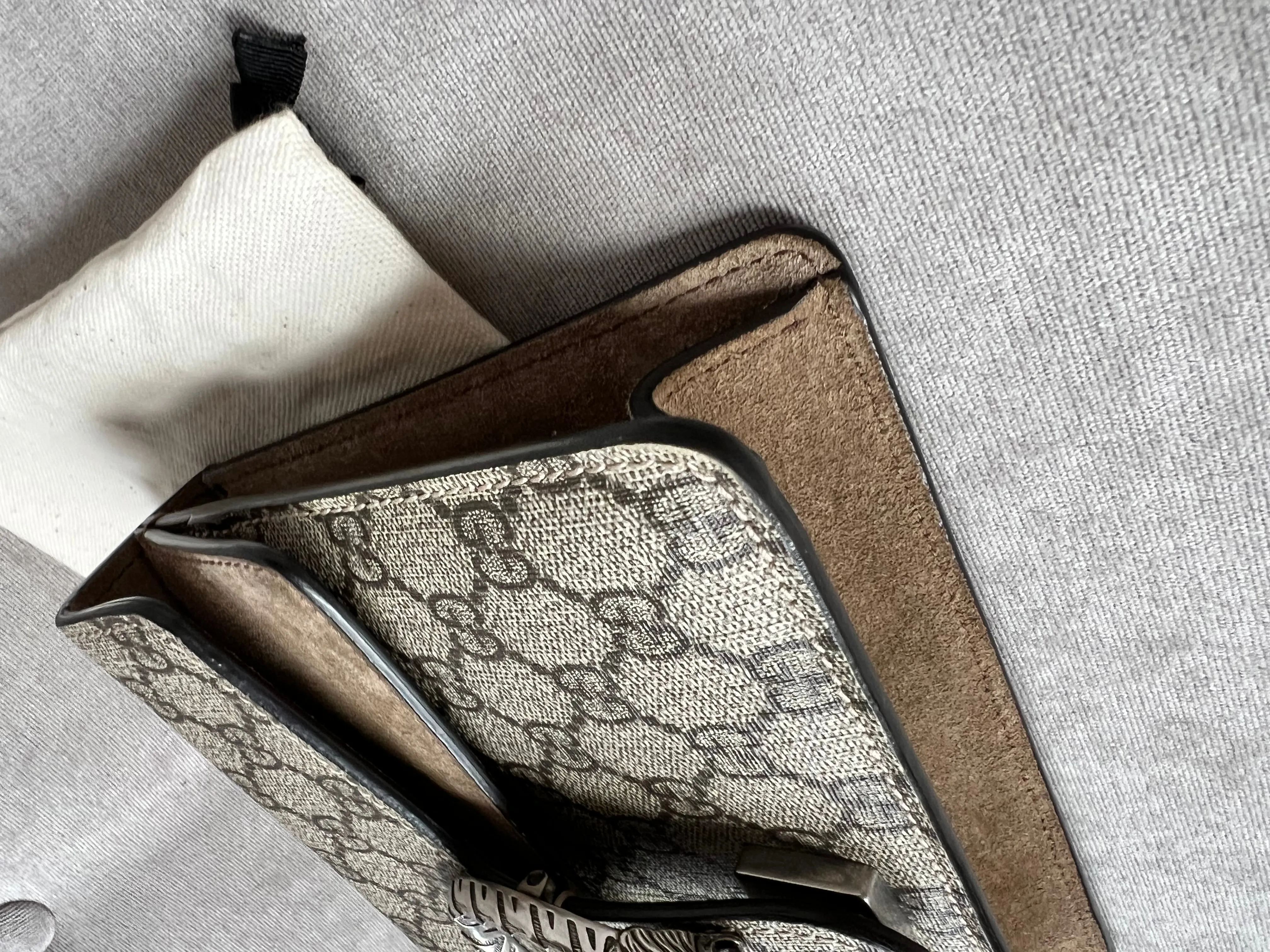 Gucci Dionysus GG Supreme Mini Shoulder Bag (RRP £1,890)