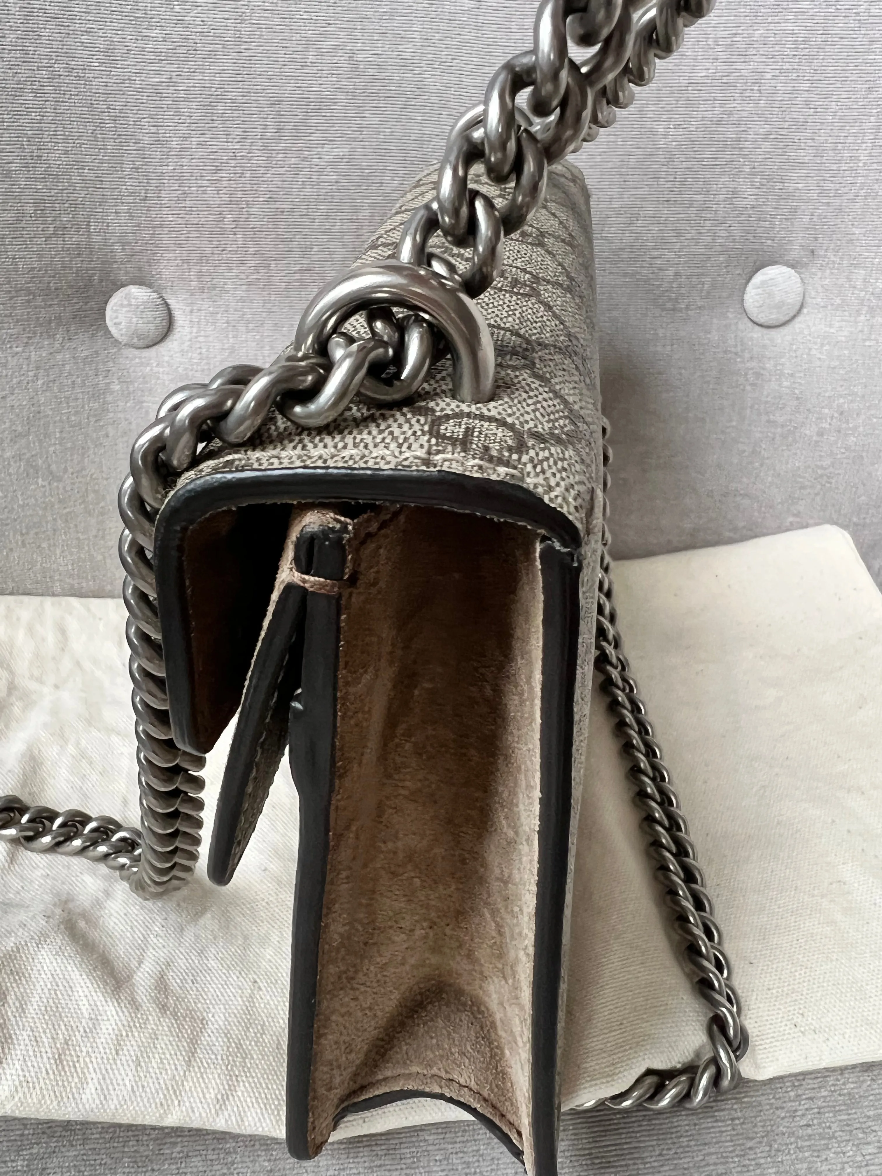 Gucci Dionysus GG Supreme Mini Shoulder Bag (RRP £1,890)
