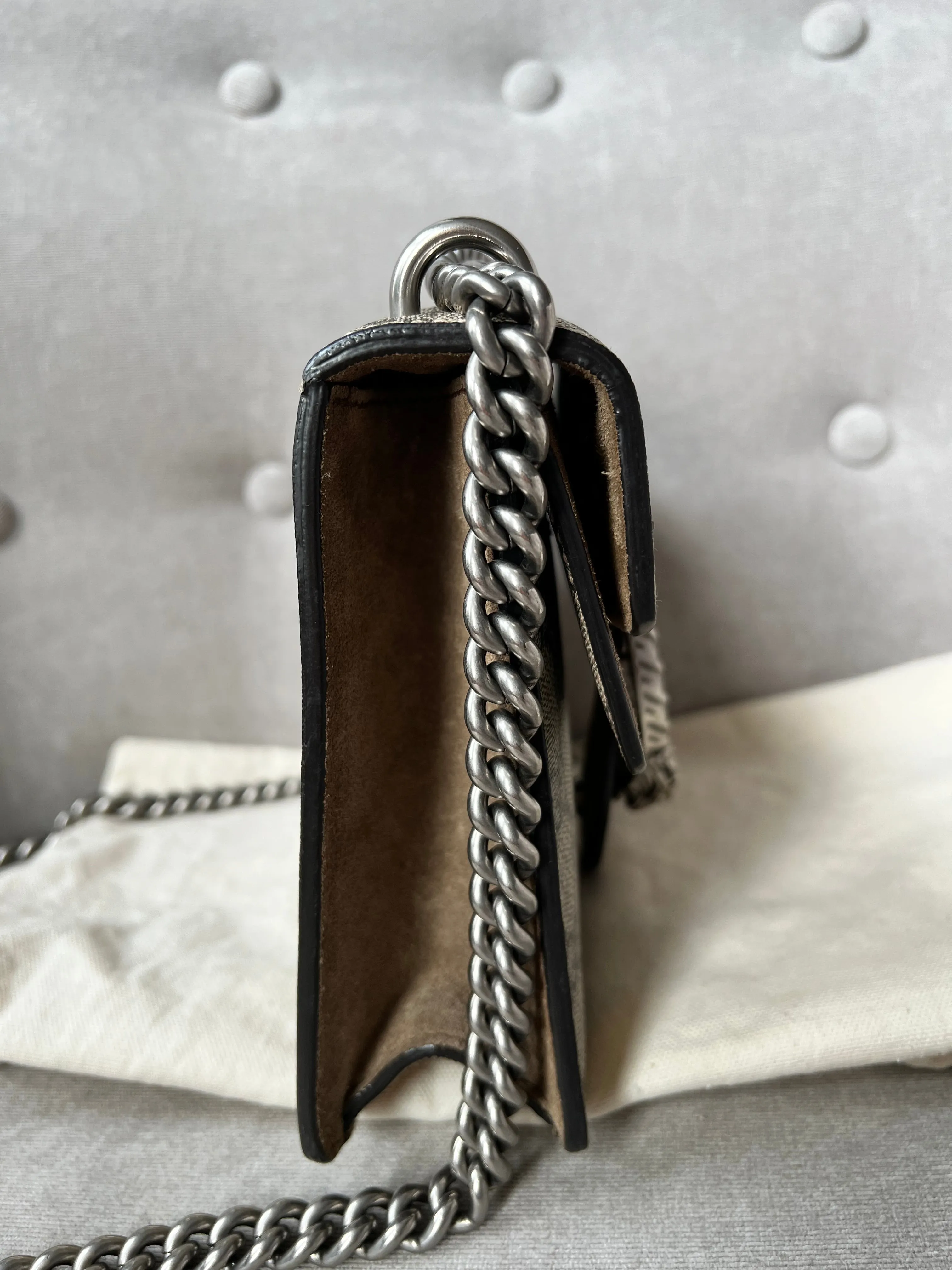 Gucci Dionysus GG Supreme Mini Shoulder Bag (RRP £1,890)