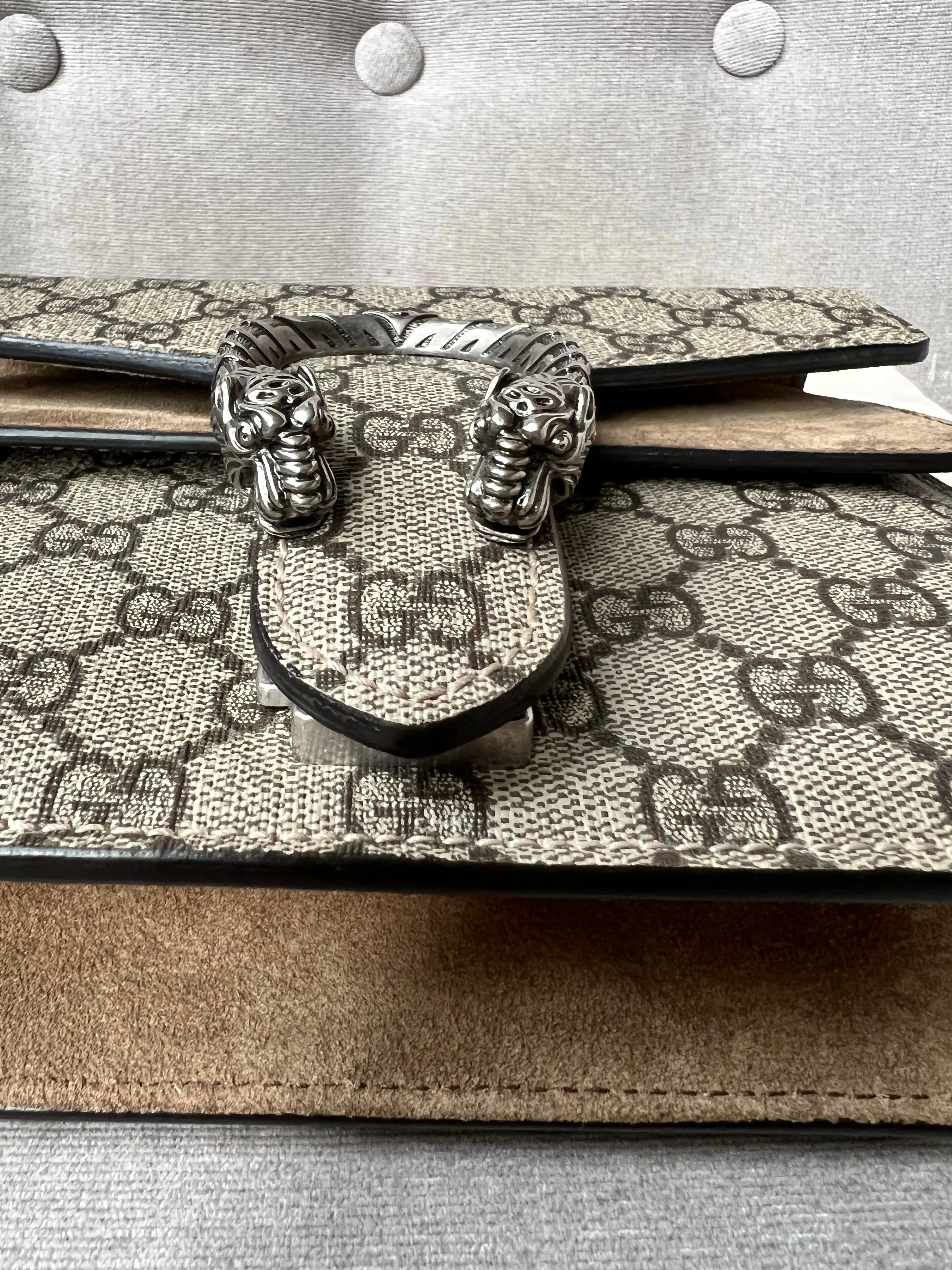 Gucci Dionysus GG Supreme Mini Shoulder Bag (RRP £1,890)