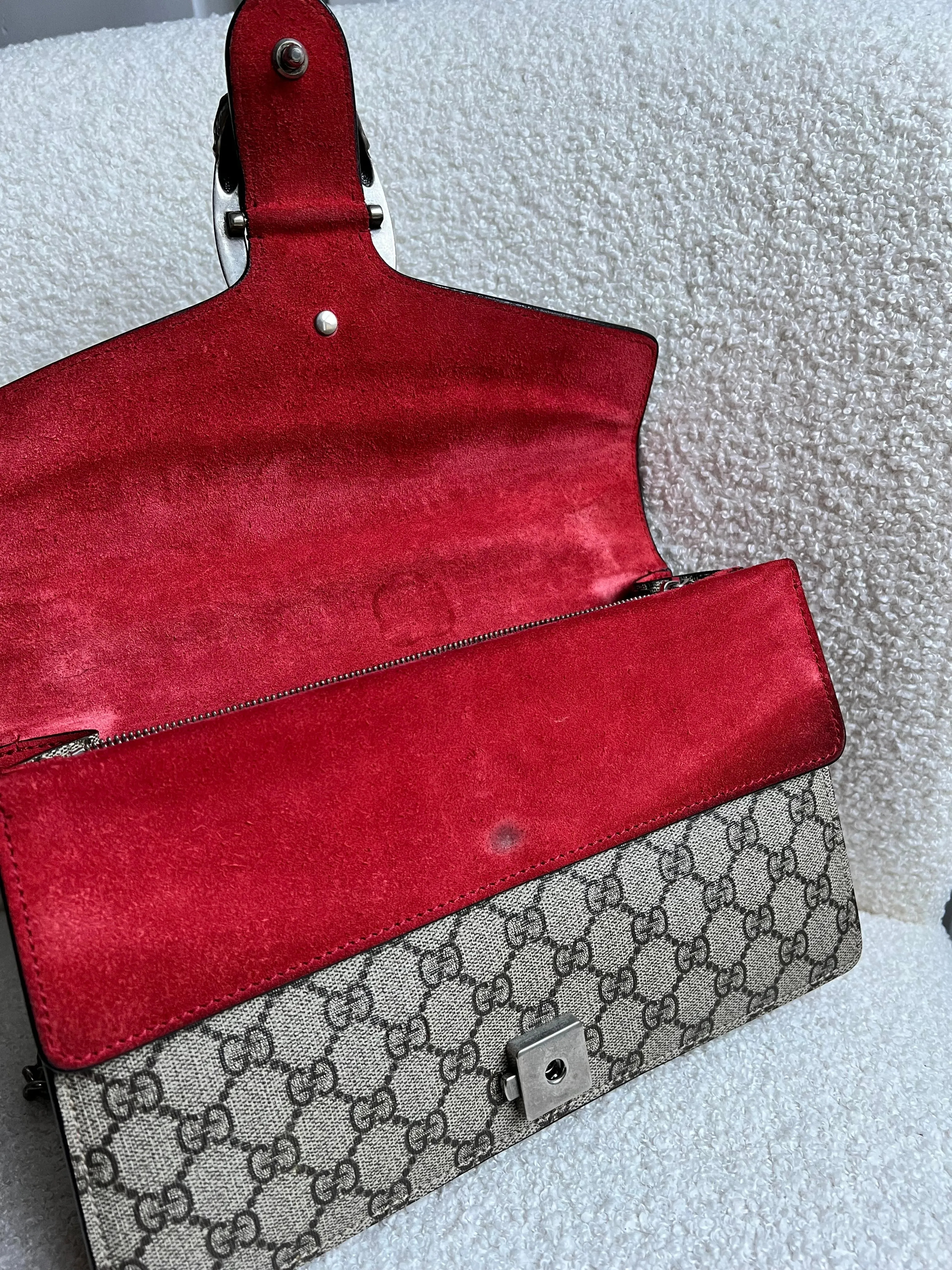 Gucci Dionysus GG Supreme Small Shoulder Bag (RRP £2,220)
