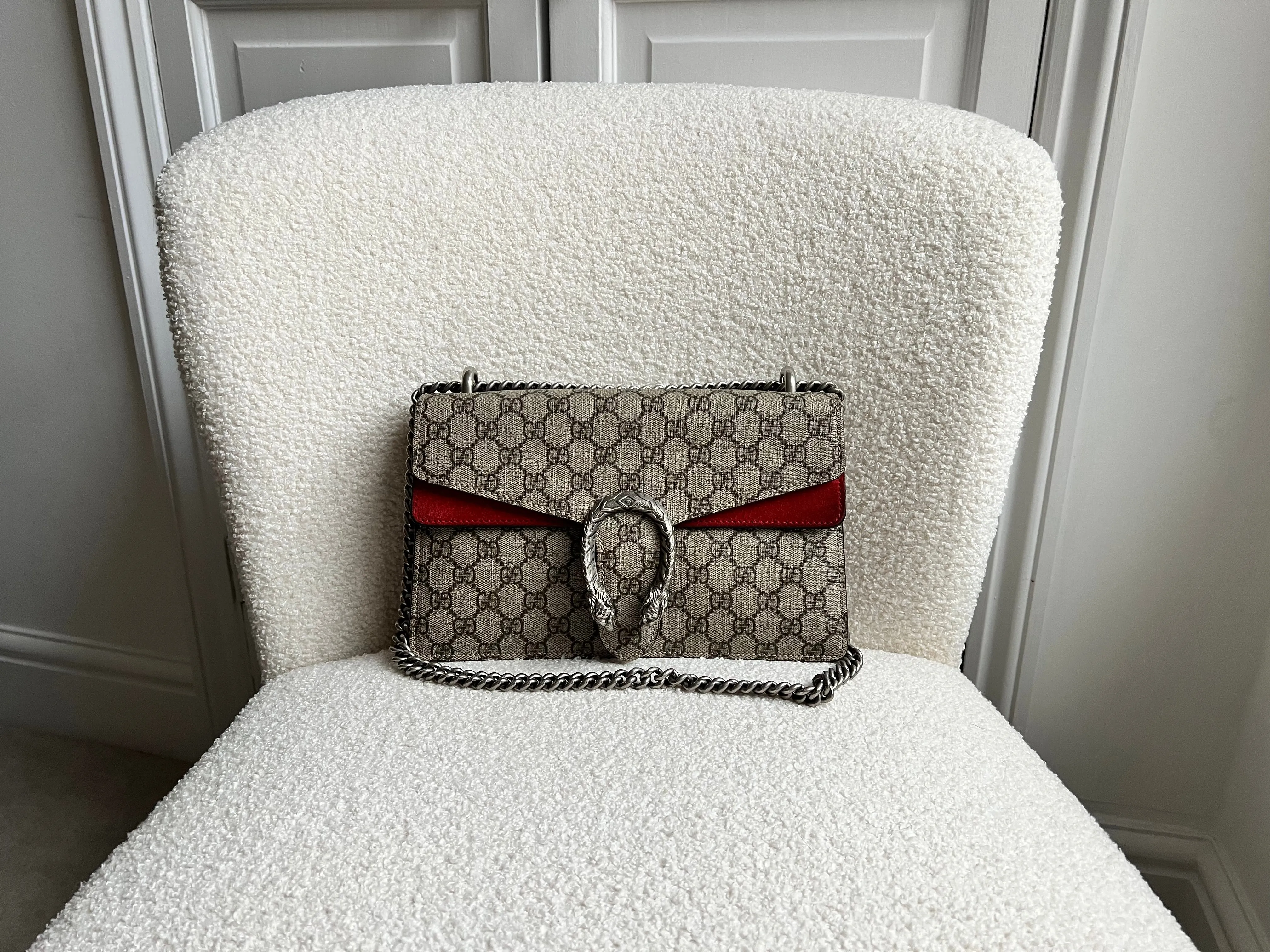 Gucci Dionysus GG Supreme Small Shoulder Bag (RRP £2,220)