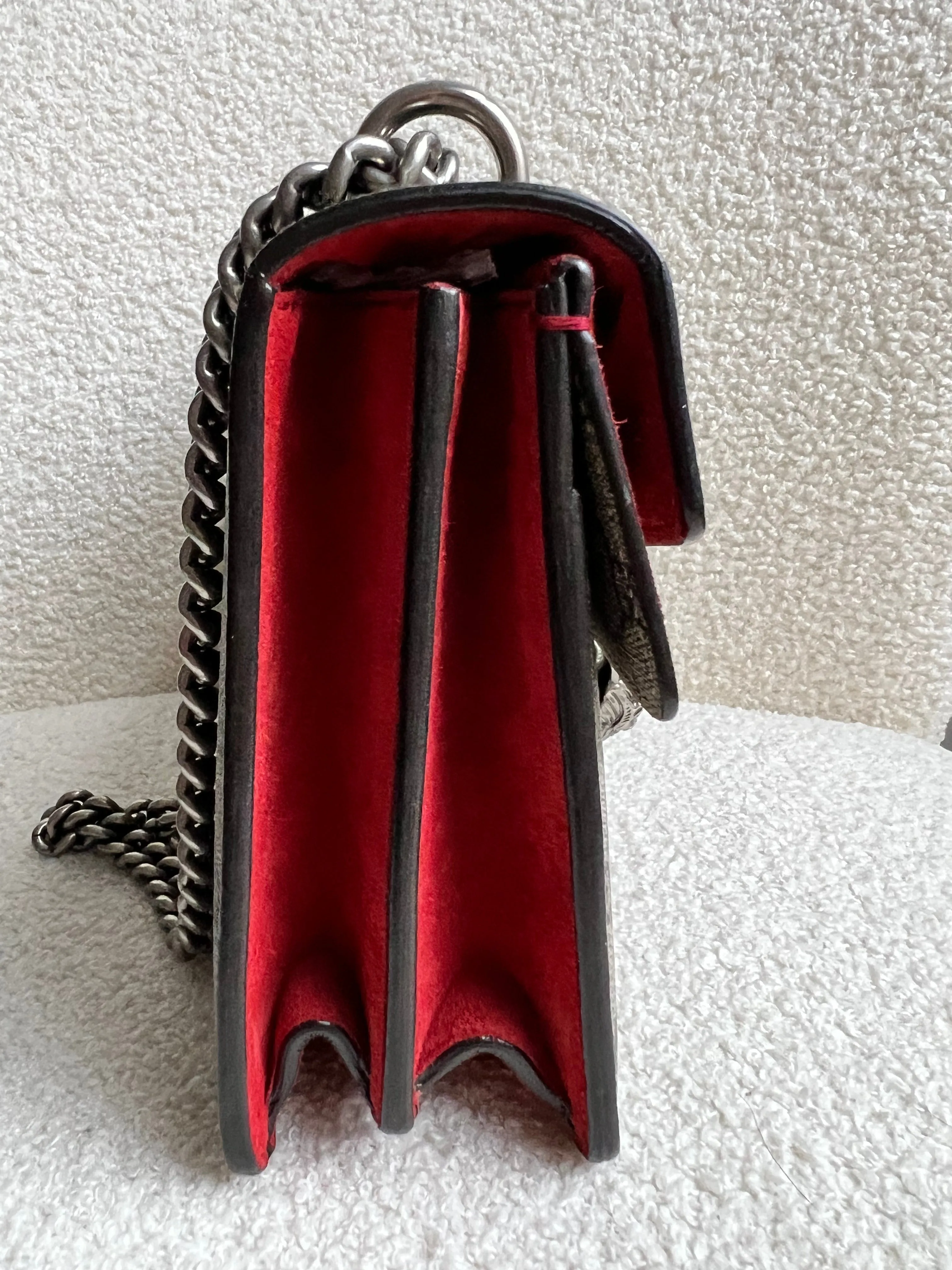 Gucci Dionysus GG Supreme Small Shoulder Bag (RRP £2,220)