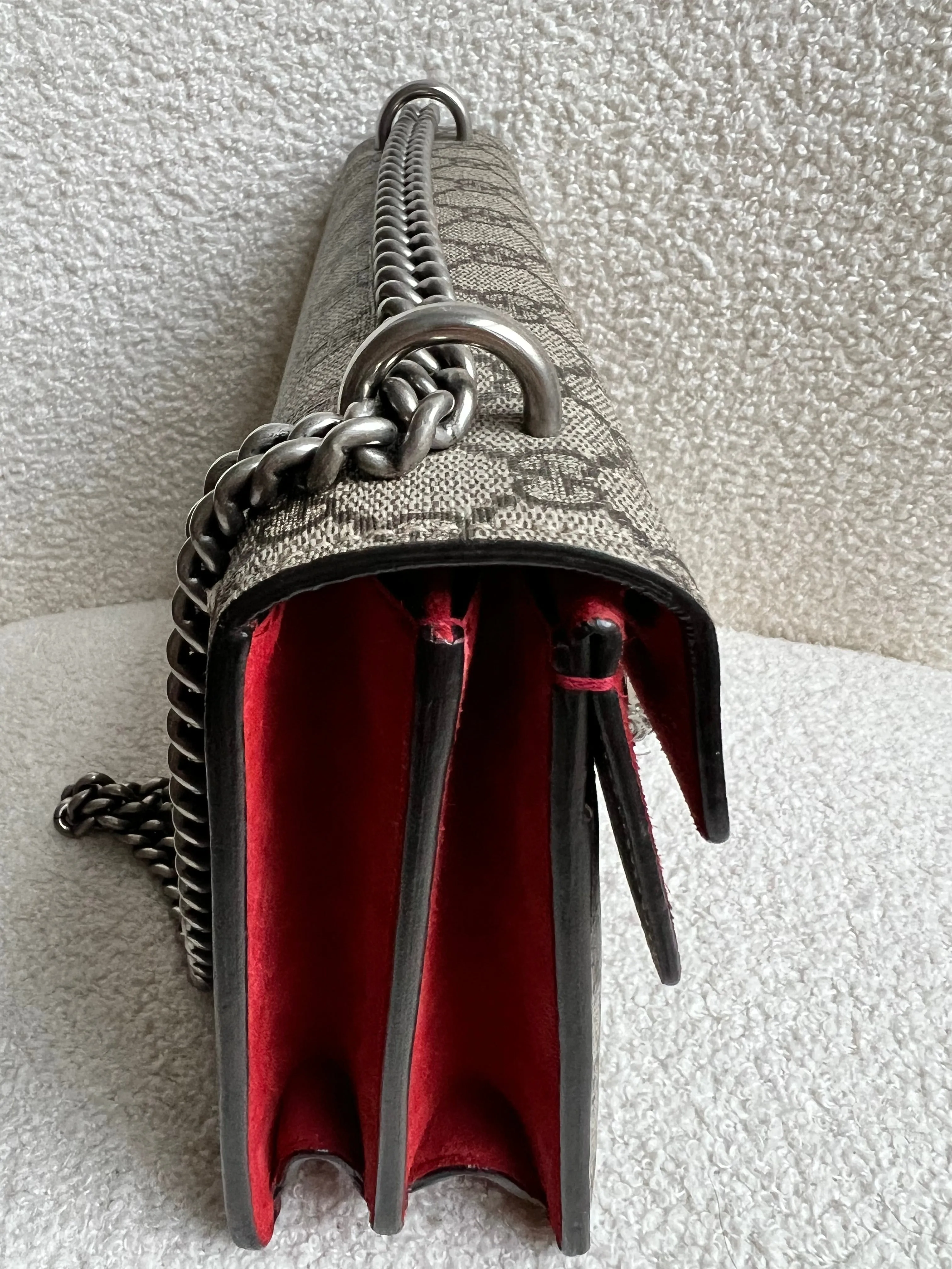 Gucci Dionysus GG Supreme Small Shoulder Bag (RRP £2,220)