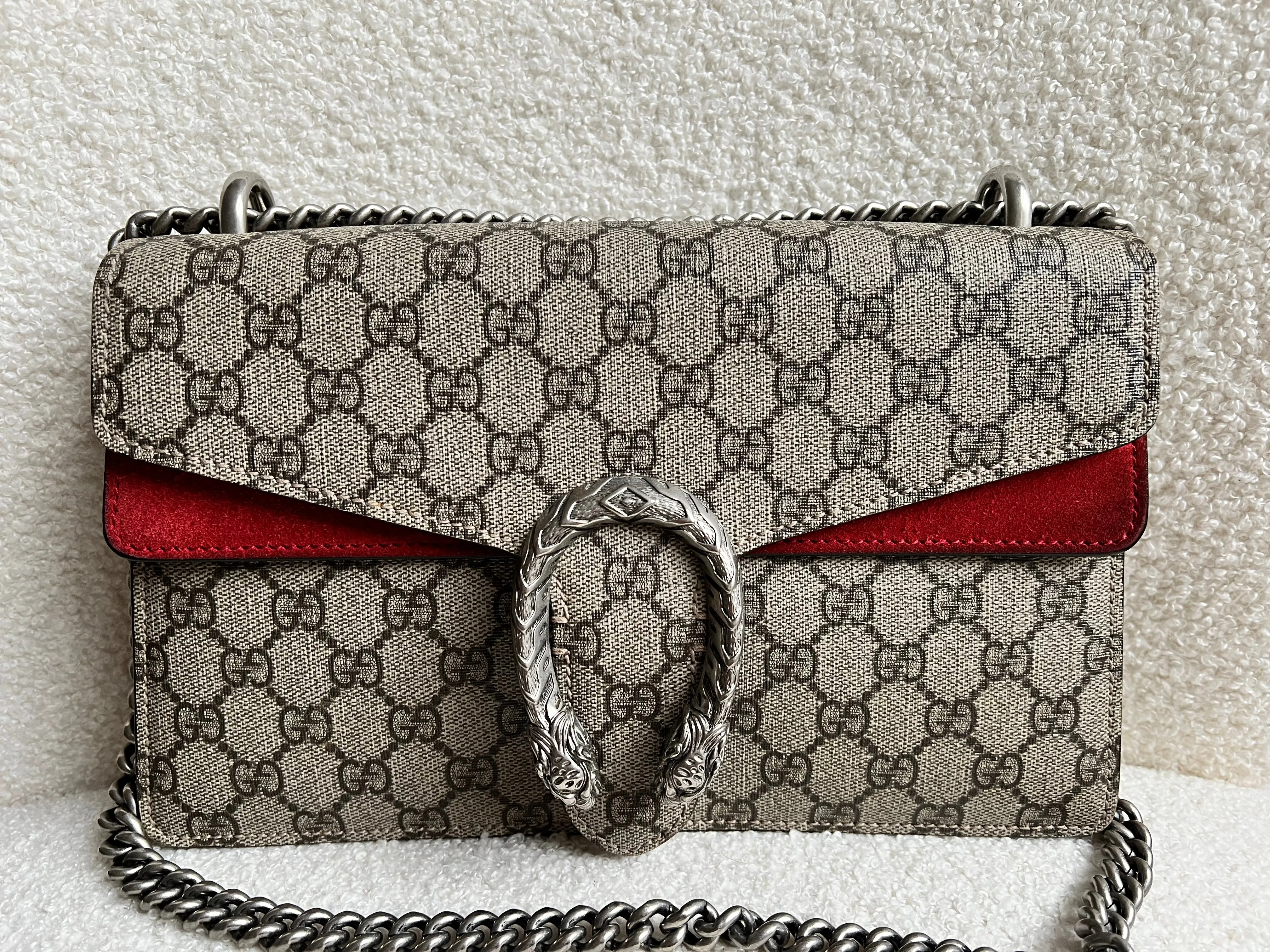 Gucci Dionysus GG Supreme Small Shoulder Bag (RRP £2,220)