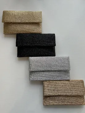Half Flap Clutch With Chain
