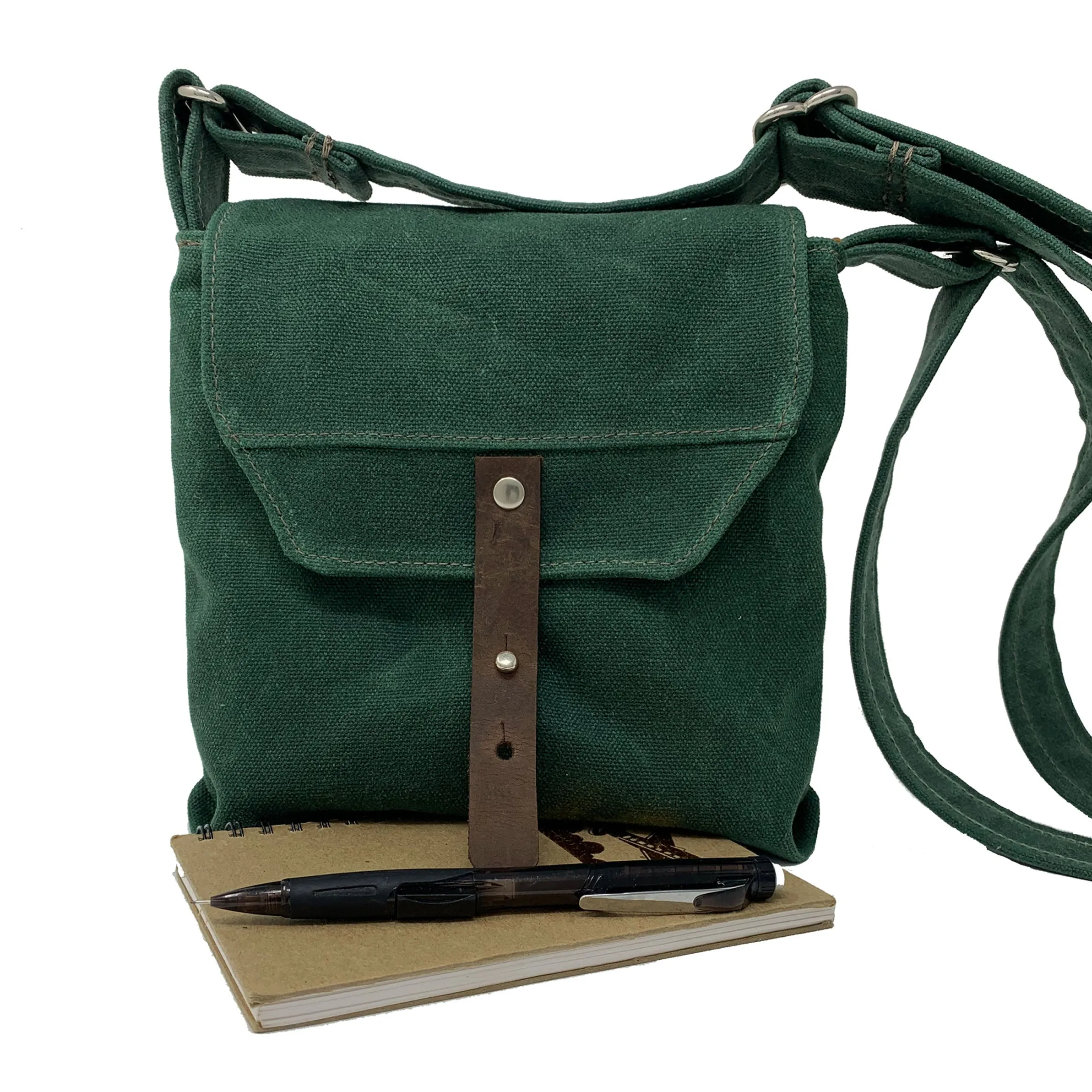 Hobe Satchel Waxed Canvas Bag