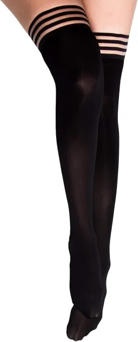 Kix'ies Thigh Highs | Thigh High Womens Stockings with No Slip Grip Stay Ups Thigh Bands | Womens Thigh High Stockings