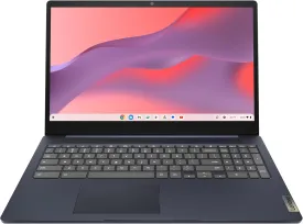 Lenovo IdeaPad 3i Chromebook, 15.6 FHD Display, Intel Celeron N4500, 8GB RAM, 64GB eMMC, 1920x1080 px, 720p Camera, Chrome OS, Abyss Blue