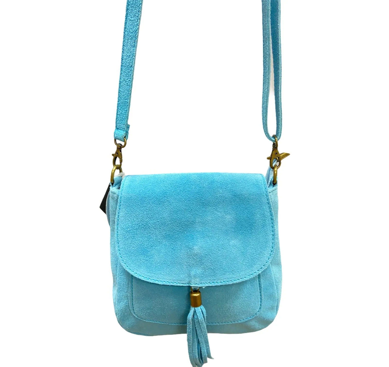 LINDA  Suede/leather Shoulder/Cross Body Bag