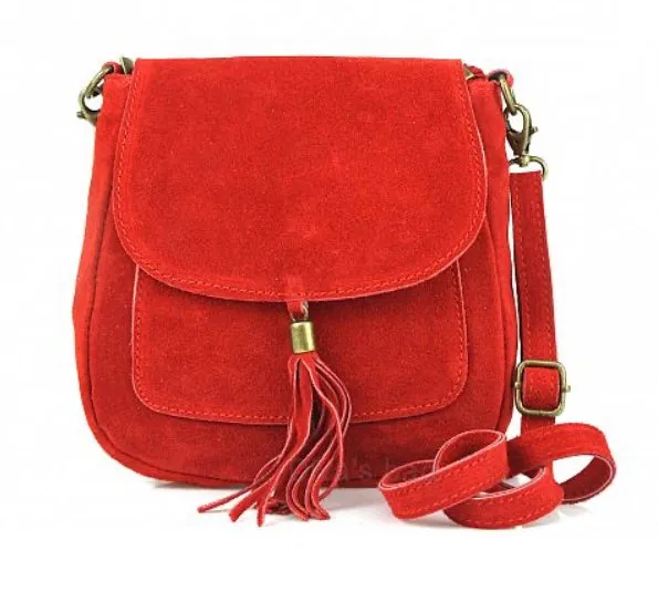 LINDA  Suede/leather Shoulder/Cross Body Bag