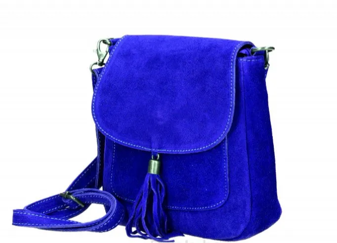 LINDA  Suede/leather Shoulder/Cross Body Bag