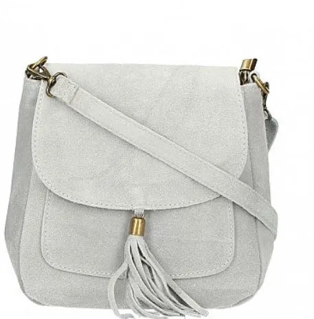 LINDA  Suede/leather Shoulder/Cross Body Bag