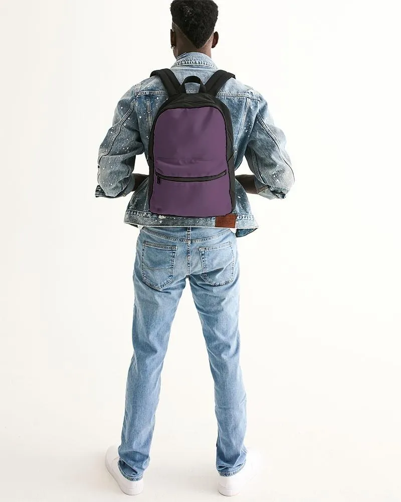 Medium Dark Purple Canvas Backpack | Medium Dark Pastel Purple | C30M60Y0K60