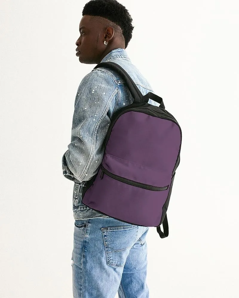 Medium Dark Purple Canvas Backpack | Medium Dark Pastel Purple | C30M60Y0K60
