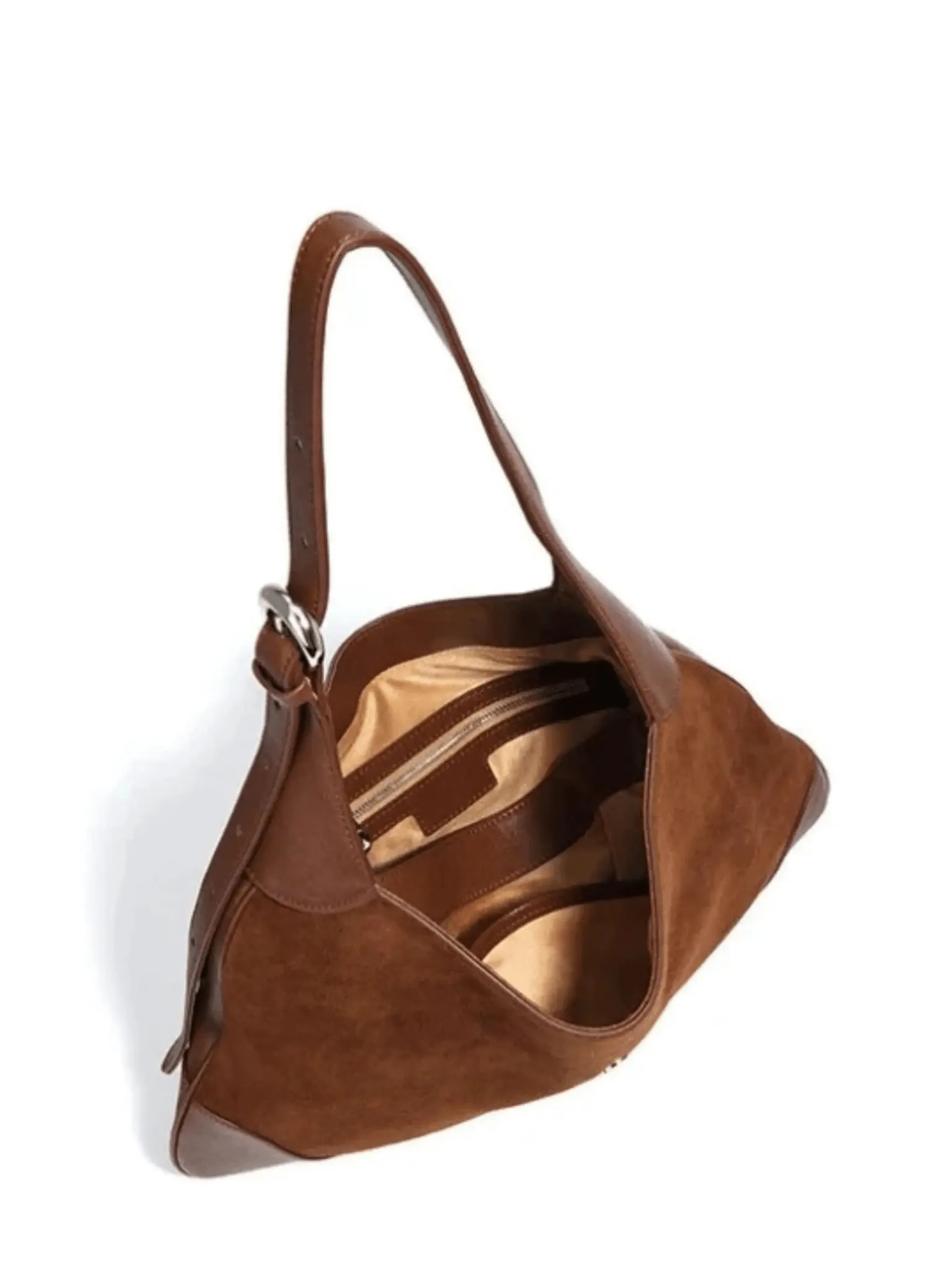 Monroe | Classic Suede Shoulder Bag