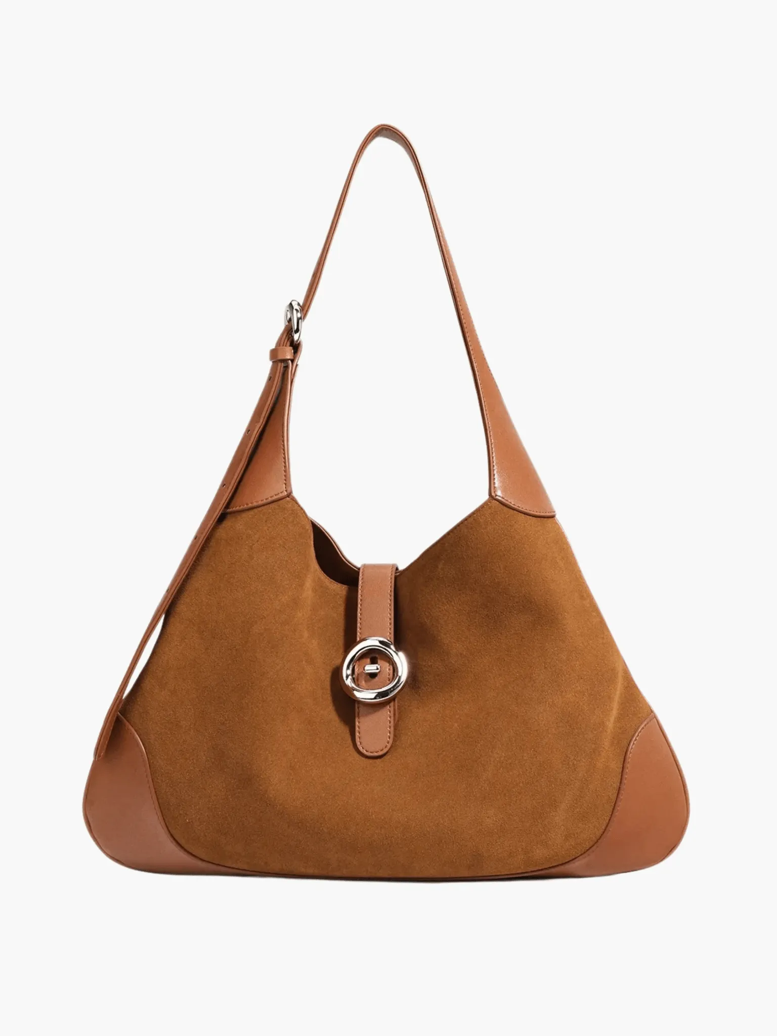 Monroe | Classic Suede Shoulder Bag