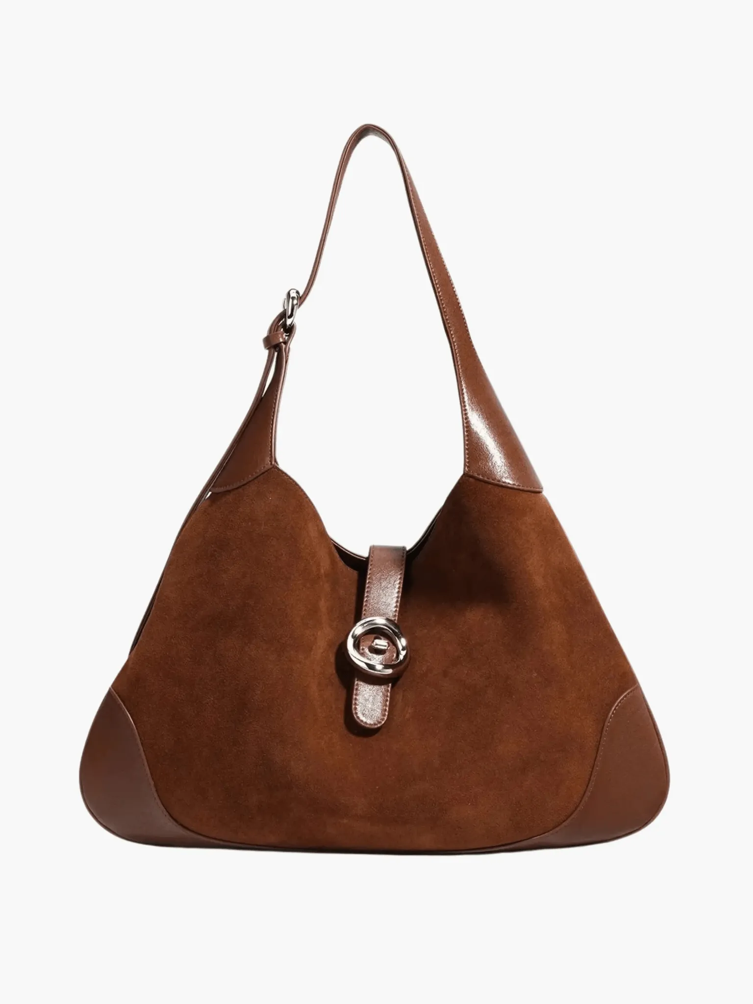 Monroe | Classic Suede Shoulder Bag