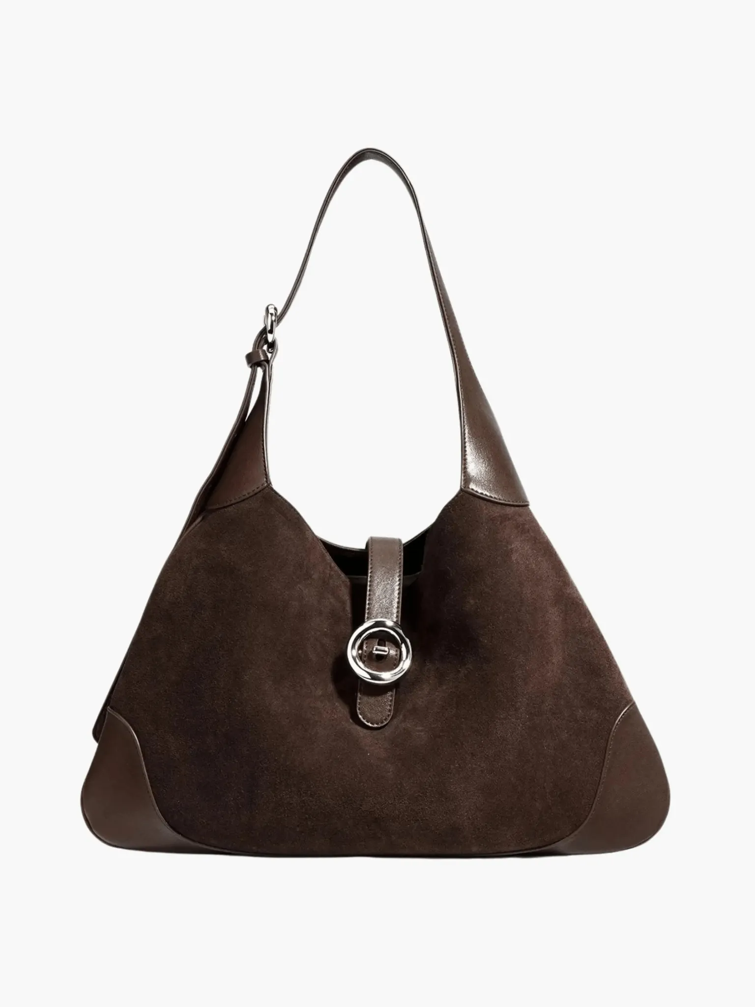 Monroe | Classic Suede Shoulder Bag