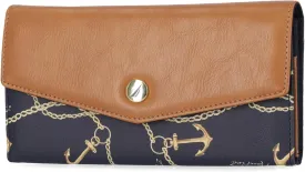 Nautica Money Manager RFID Slim and Small Wallet for Women - Credit Card Holder with Coin Purse and Zipper Wallet, Women's Clutch Organizer