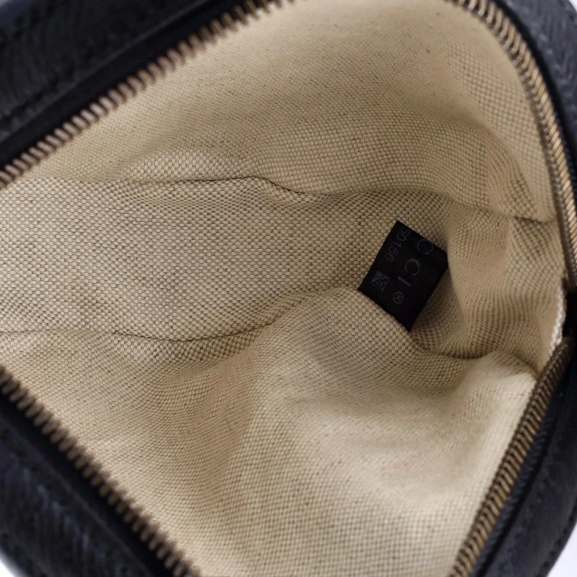 Ophidia Round Shoulder Bag Suede Mini