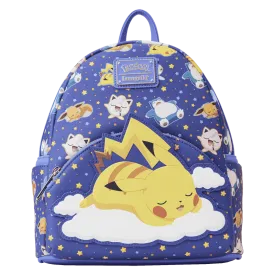 Pokemon Mini Backpack Sleeping Pikachu Loungefly