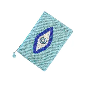 Purse Beaded Hamsa