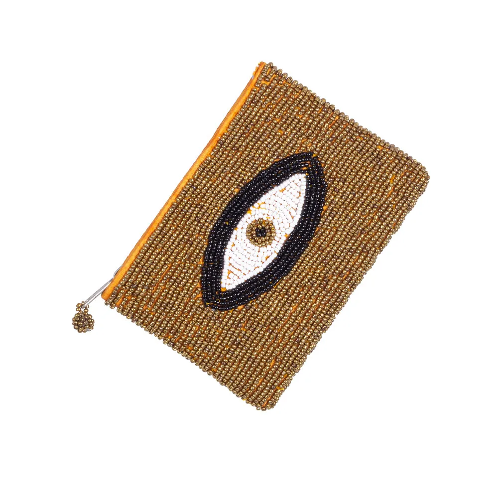 Purse Beaded Hamsa